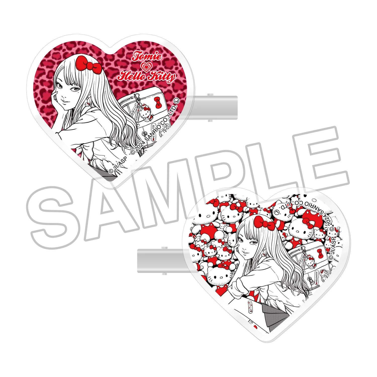JUNJI ITO X SANRIO CHARACTERS HELLO KITTY X TOMIE HAIR CLIP MILESTONE JUNJI ITO X SANRIO CHARACTERS HELLO KITTY X TOMIE HAIR CLIP -Anime Pop Shop 00048581663 01