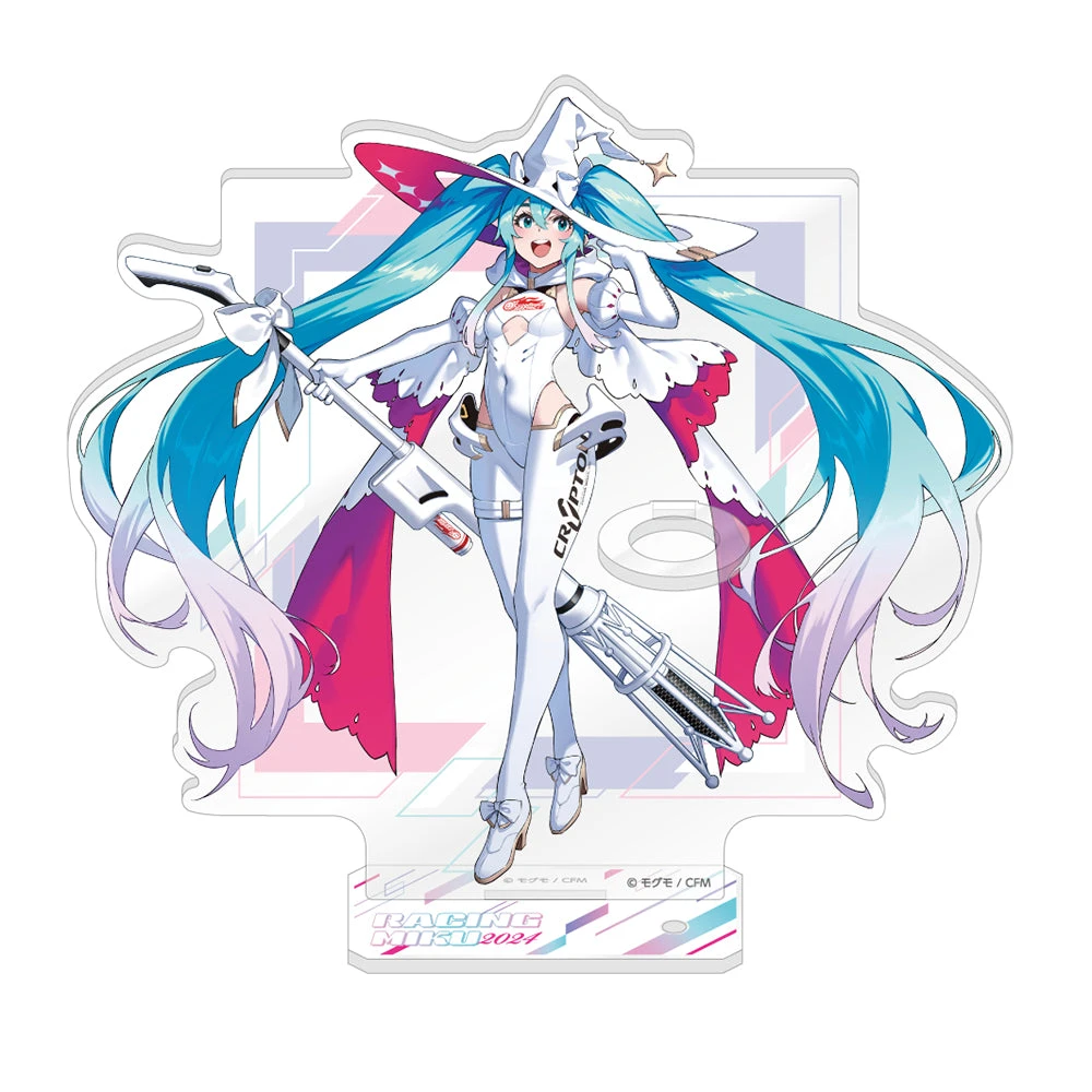 RACING MIKU 2024 VER. ACRYLIC PEN STAND MILESTONE RACING MIKU 2024 VER. ACRYLIC PEN STAND -Anime Pop Shop 00140119932 01