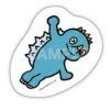 MILESTONE GODZILLA CHIBI STICKER - Anguilas -Anime Pop Shop 10806542