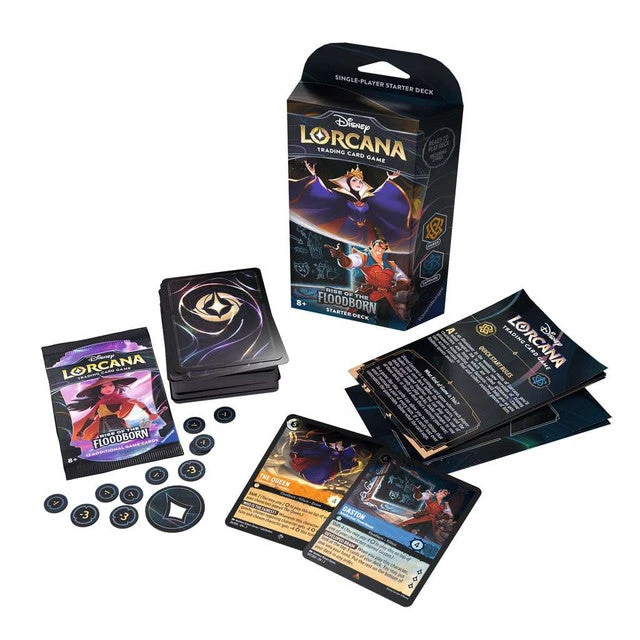 LORCANA TRADING CARD GAME RISE OF THE FLOODBORN STARTER DECK LORCANA TRADING CARD GAME RISE OF THE FLOODBORN STARTER DECK -Anime Pop Shop 11098235 1 68107