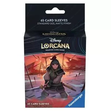 LORCANA TRADING CARD GAME RISE OF THE FLOODBORN MULAN CARD SLEEVES LORCANA TRADING CARD GAME RISE OF THE FLOODBORN MULAN CARD SLEEVES -Anime Pop Shop 11098259