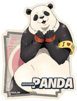 JUJUTSUKAISEN TRAVEL STICKER 2-PANDA