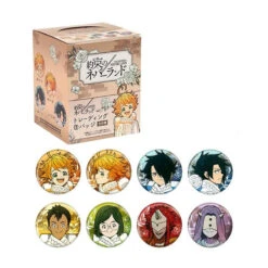 PROMISED NEVERLAND CAN BADGE TRADING
