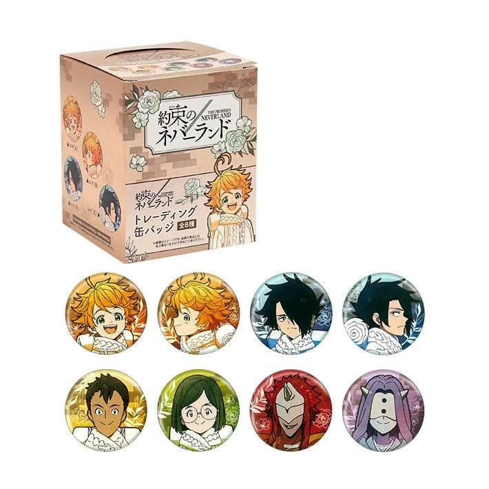 PROMISED NEVERLAND CAN BADGE TRADING PROMISED NEVERLAND CAN BADGE TRADING -Anime Pop Shop 1408