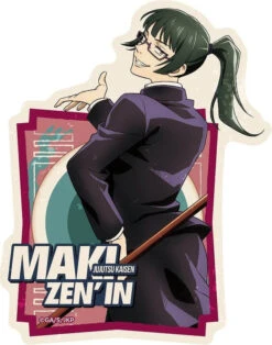 JUJUTSUKAISEN TRAVEL STICKER 2-MAKI ZENIN