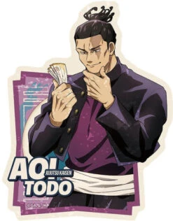 JUJUTSUKAISEN TRAVEL STICKER 2-AOI TODO