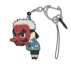 DEMON SLAYER SAKONJI URODAKI TSUMAMARE RUBBER COSPA CLASP KEYCHAIN