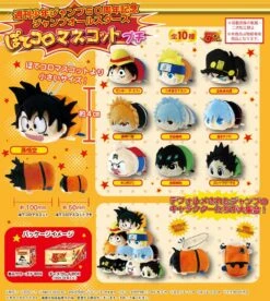 SHONEN JUMP 50TH ANNIVERSARY MINI TRADING PLUSH