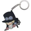 ONE PIECE TSUMAMARE SABO RUBBER KEYCHAIN -Anime Pop Shop 280
