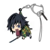 DEMON SLAYER GIYU MOUTH OPEN RUBBER TSUMAMARE COSPA CLASP KEYCHAIN -Anime Pop Shop 40