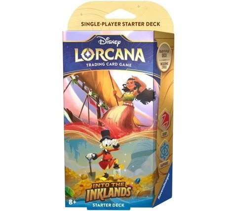 LORCANA TRADING CARD GAME INTO THE INKLANDS STARTER DECK LORCANA TRADING CARD GAME INTO THE INKLANDS STARTER DECK -Anime Pop Shop 4050368982780 1