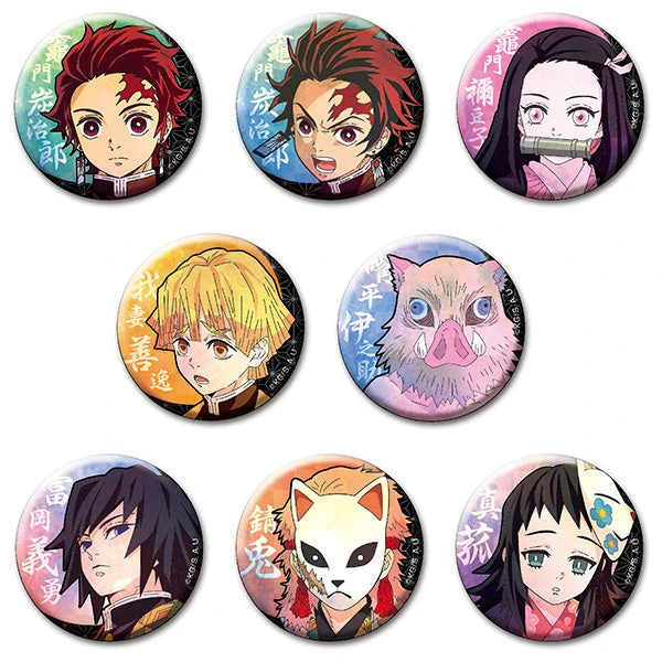 DEMON SLAYER TRADING CAN BADGE DEMON SLAYER TRADING CAN BADGE -Anime Pop Shop 4545403536160 0
