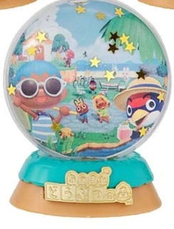 ANIMAL CROSSING WATER DOME SUMMER SCENE