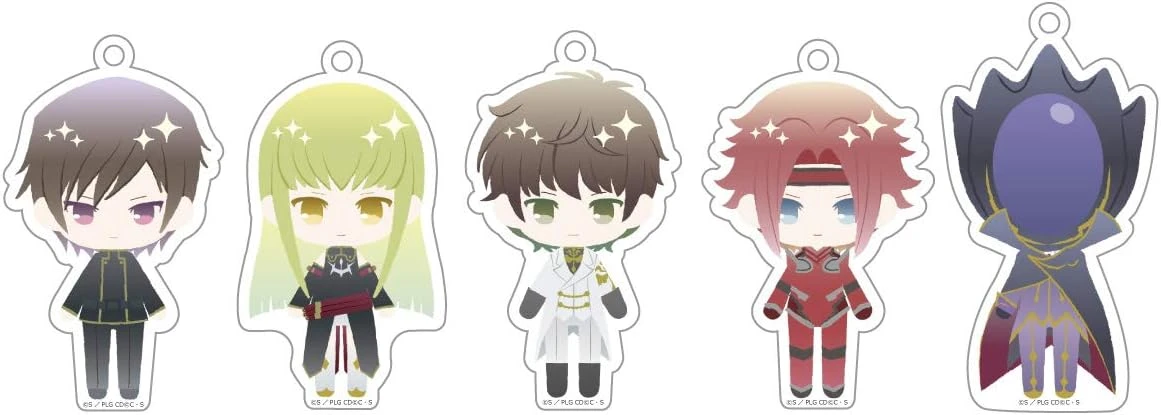 CODE GEASS PASTEL TRADING ACRYLIC KEYCHAIN CODE GEASS PASTEL TRADING ACRYLIC KEYCHAIN -Anime Pop Shop 513dPZN2JBL. AC SL1276