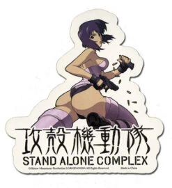 GHOST IN THE SHELL SAC 2ND GIG MOTOKO KUSANAGI STICKER