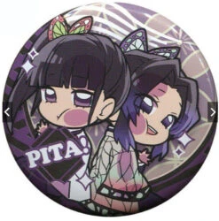 DEMON SLAYER SHINOBU / KANAO VOLUME 02 PITA CAN BADGE