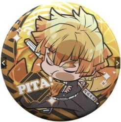 DEMON SLAYER ZENITSU SLEEPING VOLUME 02 PITA CAN BADGE