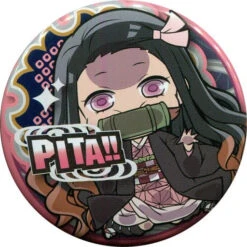 DEMON SLAYER NEZUKO PITA CAN BADGE