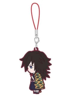 DEMON SLAYER GIYU V09 RUBBER PHONE STRAP