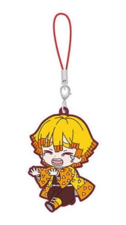 DEMON SLAYER ZENITSU V09 RUBBER PHONE STRAP