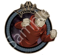 MILESTONE JUJUTSU KAISEN DIE CUT STICKER-Itadori