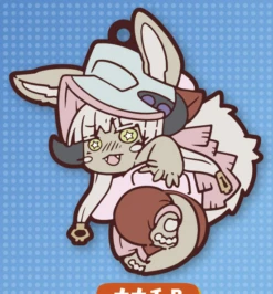 MADE IN ABYSS RUBBER KEYCHAIN-Nanachi