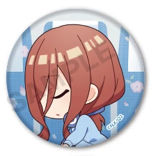 QUINTESSENTIAL QUINTUPLETS MIKU SEASON 2 SLEEPING CAN BADGE