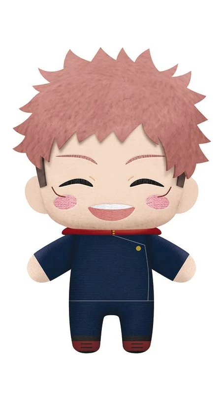 JUJUTSU KAISEN VOLUME 03 YUJI ITADORI KEYCHAIN PLUSH JUJUTSU KAISEN VOLUME 03 YUJI ITADORI KEYCHAIN PLUSH -Anime Pop Shop 80