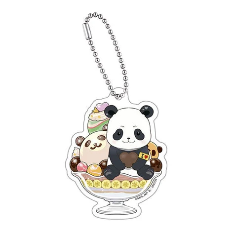 JUJUTSU KAISEN SUNDAE PANDA ACRYLIC KEYCHAIN JUJUTSU KAISEN SUNDAE PANDA ACRYLIC KEYCHAIN -Anime Pop Shop 806