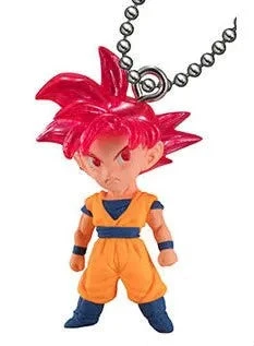 DRAGON BALL UDM THE BEST 28 SSG GOKU KEYCHAIN
