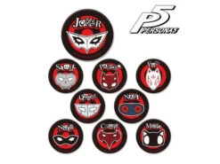 PERSONA 5 TRADING CAN BADGE