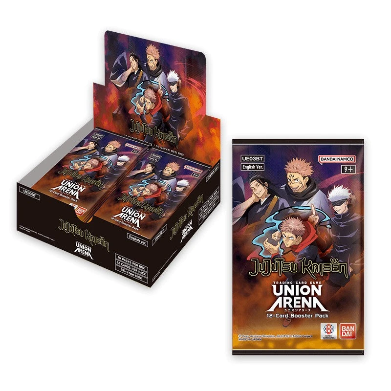 UNION ARENA - JUJUTSU KAISEN BOOSTER PACK TCG UNION ARENA - JUJUTSU KAISEN BOOSTER PACK TCG -Anime Pop Shop BANUAUE03BT