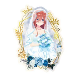 MILESTONE QUINTESSENTIAL QUINTUPLETS TRAVEL STICKER - MIKU