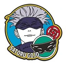 JUJUTSU KAISEN GOJO RUBBER PIN