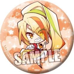 MILESTONE ZOMBIE LAND SAGA CHARA CAN BADGE - SAKI NIKAIDO