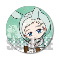 PROMISED NEVERLAND USAMIMI TRADING CAN BADGE -Anime Pop Shop GOODS 04104233 06