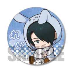 PROMISED NEVERLAND USAMIMI TRADING CAN BADGE -Anime Pop Shop GOODS 04104233 07