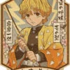 MILESTONE DEMON SLAYER ZENITSU AGATSUMA TRAVEL STICKER