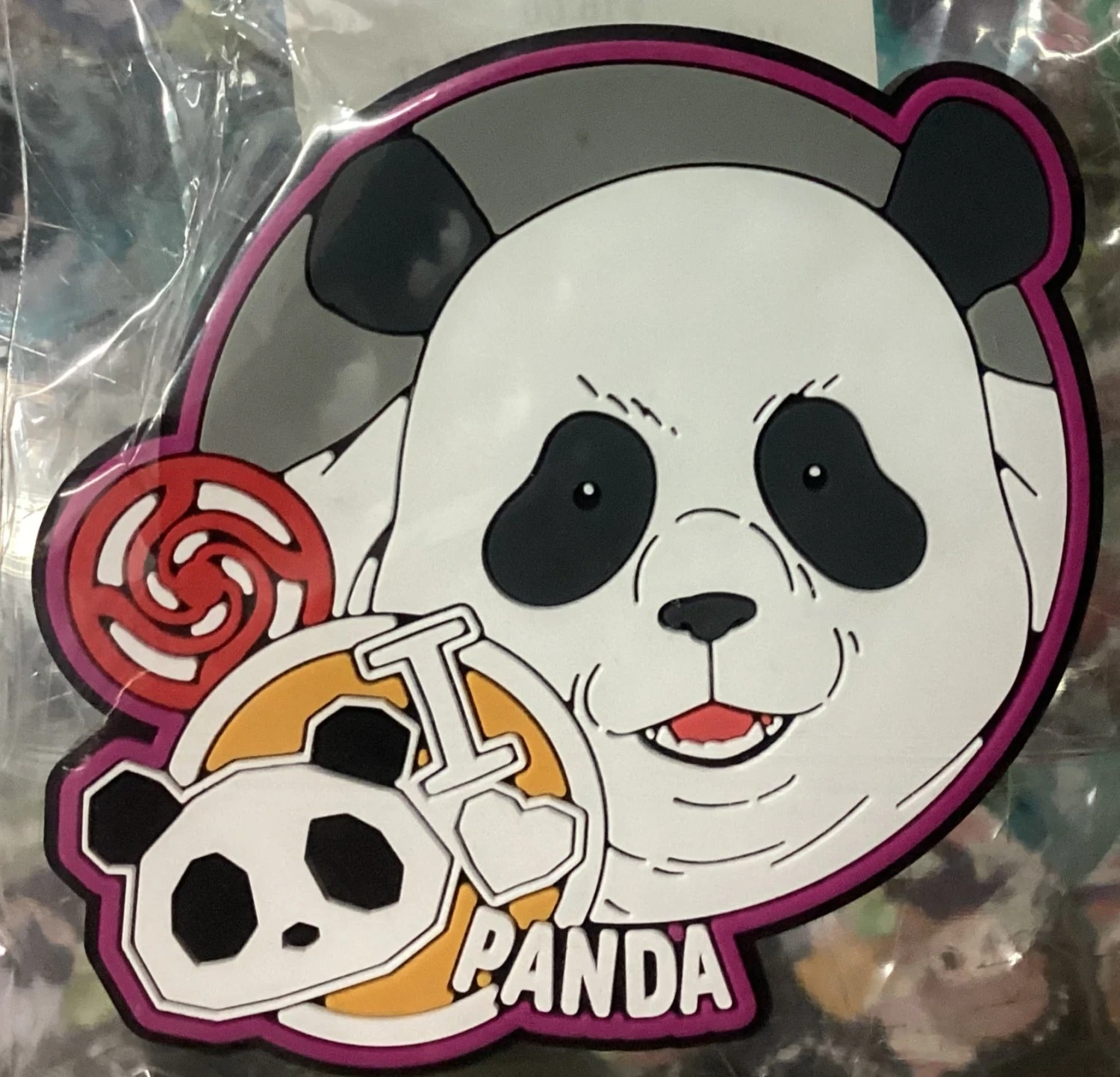 JUJUTSU KAISEN PANDA RUBBER PIN JUJUTSU KAISEN PANDA RUBBER PIN -Anime Pop Shop IMG 1371