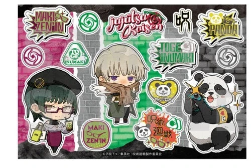 JUJUTSU KAISEN HOLIDAY STICKER-Maki, Pand, In MILESTONE JUJUTSU KAISEN HOLIDAY STICKER-Maki, Pand, In -Anime Pop Shop NEOGDS 463734