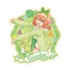 MILESTONE QUINTESSENTIAL QUINTUPLETS TRAVEL STICKER-YOTSUBA NAKANO