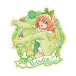 MILESTONE QUINTESSENTIAL QUINTUPLETS TRAVEL STICKER-YOTSUBA NAKANO