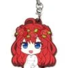 QUINTESSENTIAL QUINTUPLETS VOLUME 02 ITSUKI WEDDING DRESS RUBBER KEYCHAIN