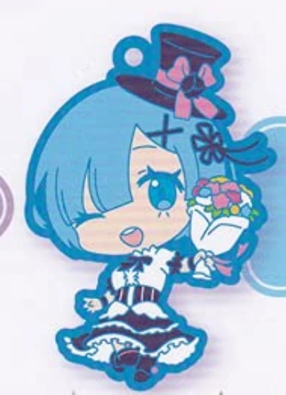 RE:ZERO BIRTHDAY VERSION REM WITH FLOWERS RUBBER STRAP RE:ZERO BIRTHDAY VERSION REM WITH FLOWERS RUBBER STRAP -Anime Pop Shop REZEROBIRTHDAYVERRBSTRAP RemFlwrs