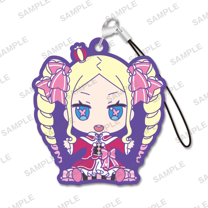 RE:ZERO MUGYUTTO BEATRICE RUBBER STRAP RE:ZERO MUGYUTTO BEATRICE RUBBER STRAP -Anime Pop Shop REZEROMUGYUTTORBSTRAP Beatrice