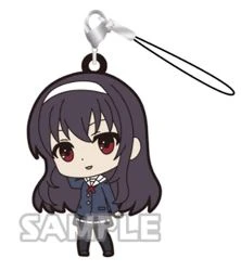 SAEKANO FLAT CHARA UTAHA RUBBER PHONE STRAP