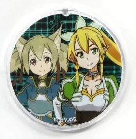 SWORD ART ONLINE II PHANTOM BULLET SILICA & LEAFA LAYER BADGE SWORD ART ONLINE II PHANTOM BULLET SILICA & LEAFA LAYER BADGE -Anime Pop Shop SAOIIPHANBULLETLAYERBADGE Silica Leafka