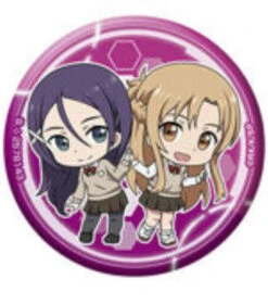 SWORD ART ONLINE PROGRESSIVE MITO & ASUNA CAN BADGE