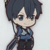 SWORD ART ONLINE PROGRESSIVE KIRITO RUBBER KEYCHAIN -Anime Pop Shop SAOPROGRESSIVERBKEYCHAIN Kirito