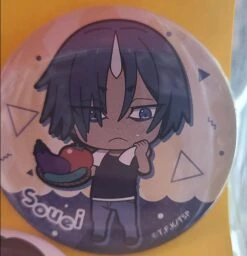 THAT TIME I GOT REINCARNTED AS A SLIME VOLUME 04 SOUEI CAN BADGE